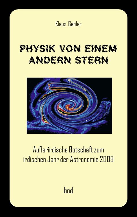 Produktbild: Physik von einem andern Stern