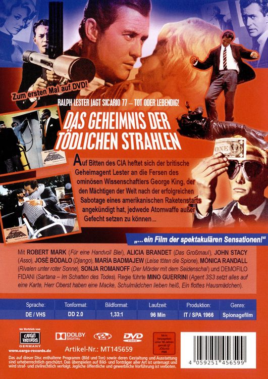 Produktbild: Das Geheimnis der t&ouml;dlichen Strahlen