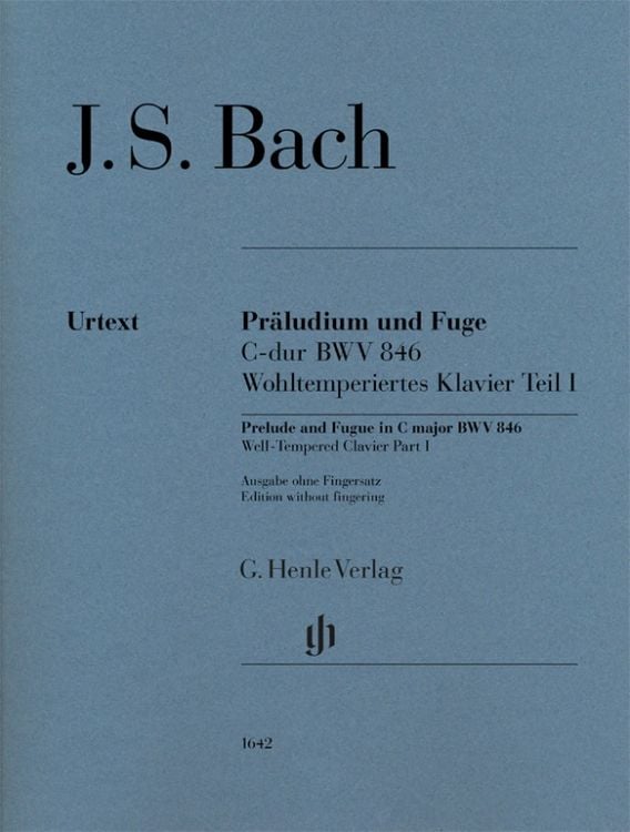 Produktbild: Johann Sebastian Bach - Pr&auml;ludium und Fuge C-dur BWV 846 (Wohltemperiertes Klavier I)