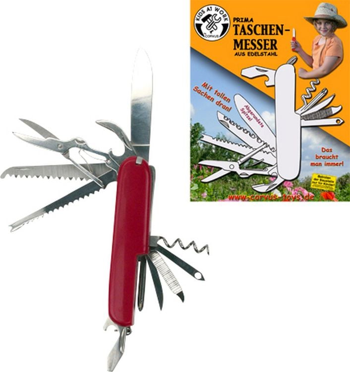 Produktbild: Corvus A600040 - Kids at work: Taschenmesser