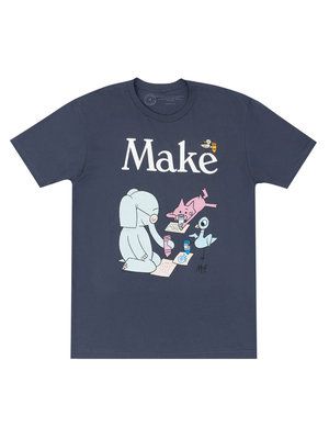 Produktbild: ELEPHANT & PIGGIE Make Unisex T-Shirt Small