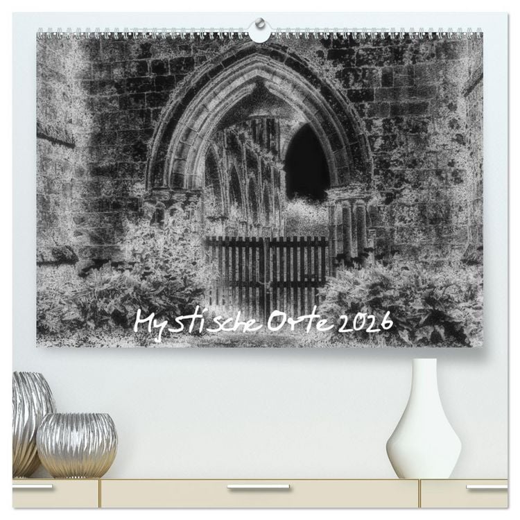 Produktbild: Mystische Orte 2026 (hochwertiger Premium Wandkalender 2026 DIN A2 quer), Kunstdruck in Hochglanz