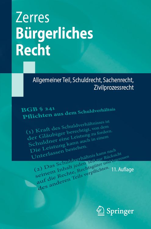 Produktbild: B&uuml;rgerliches Recht