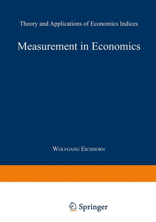 Produktbild: Measurement in Economics