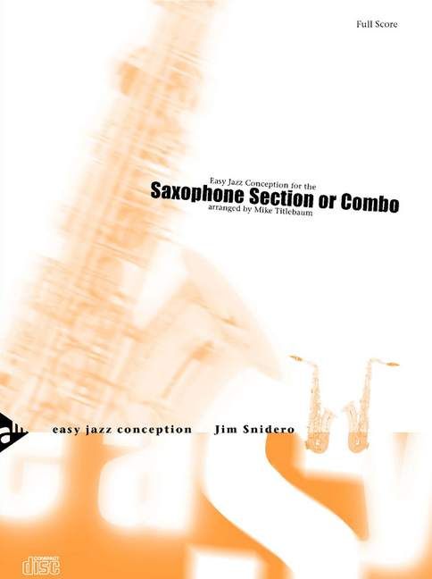 Produktbild: Easy Jazz Conception Saxophone Section or Combo