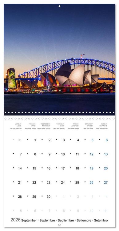 Produktbild: World Cities at Night (Wall Calendar 2026 12 &times; 12 Inch) CALVENDO 12 Month Wall Calendar