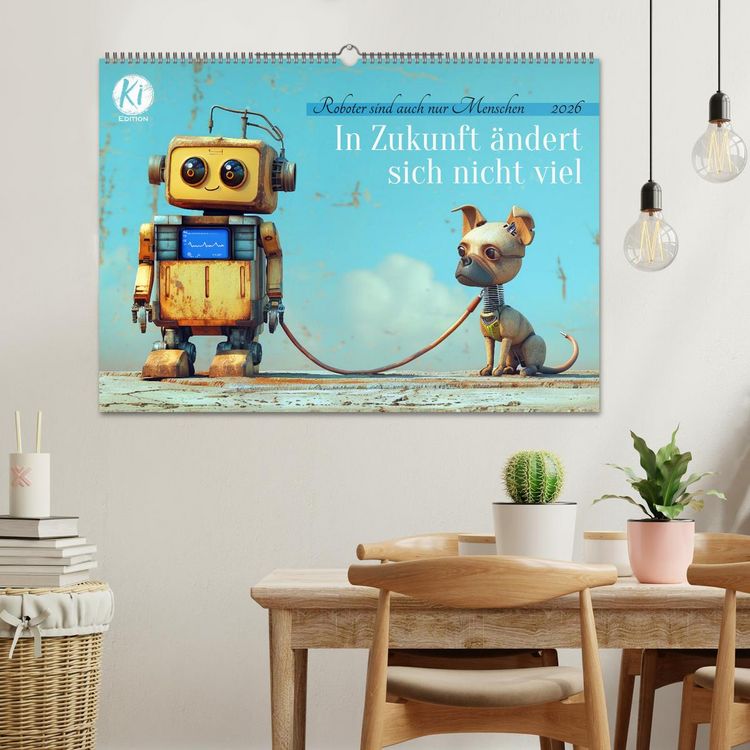 Produktbild: In Zukunft &auml;ndert sich nicht viel (Wandkalender 2026 DIN A2 quer), CALVENDO Monatskalender