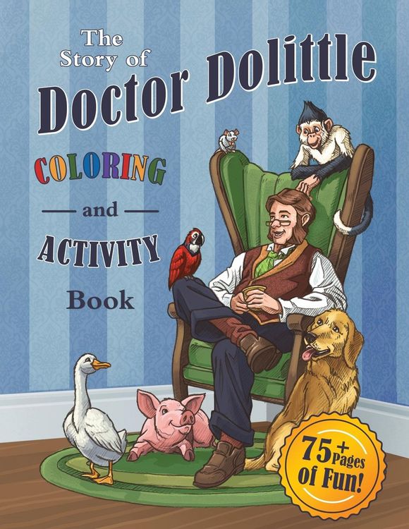 Produktbild: The Story of Doctor Dolittle Coloring and Activity Book