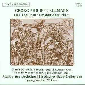 Produktbild: Der Tod Jesu-Passionsoratorium (TWV 5:6)