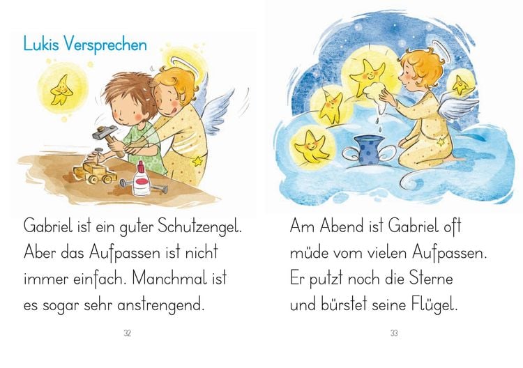LESEZUG/1. Klasse: Lukis Schutzengel hat viel zu tun