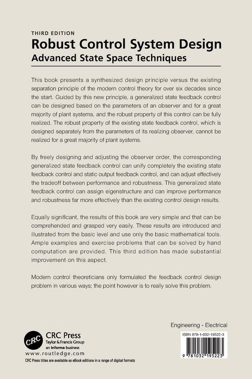 Produktbild: Robust Control System Design