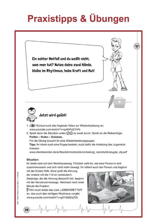 Produktbild: Erste Hilfe macht Schule