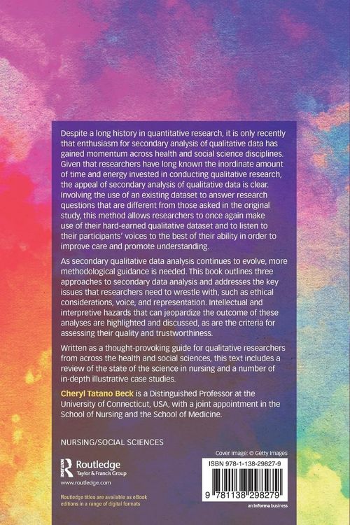 Produktbild: Secondary Qualitative Data Analysis in the Health and Social Sciences