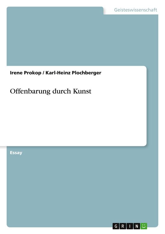 Produktbild: Offenbarung durch Kunst