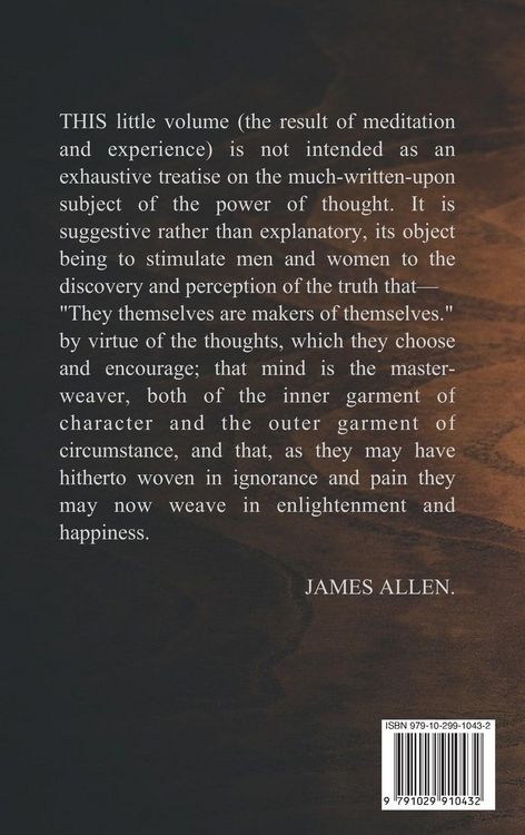 Produktbild: As a man thinketh