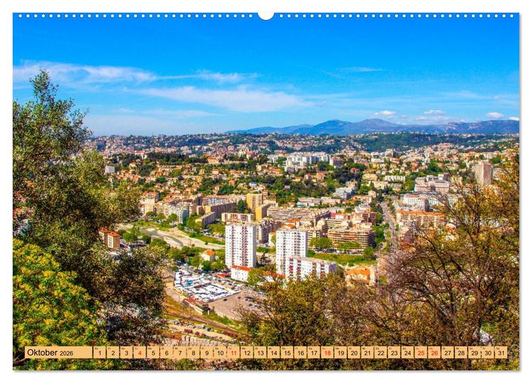 Produktbild: Zauber der C&ocirc;te d'Azur (Wandkalender 2026 DIN A2 quer), CALVENDO Monatskalender