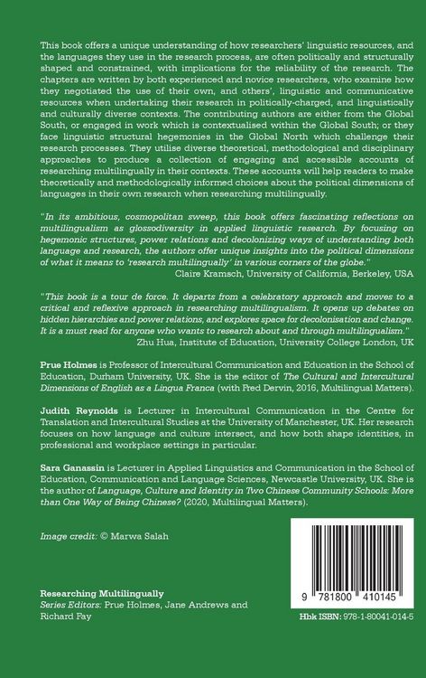 Produktbild: The Politics of Researching Multilingually