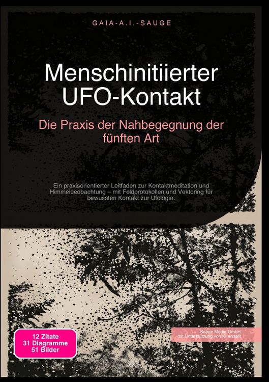 Produktbild: Menschinitiierter UFO-Kontakt: Die Praxis der Nahbegegnung der f&uuml;nften Art