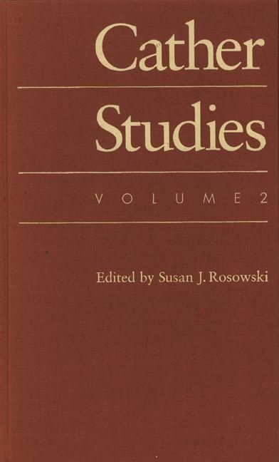 Produktbild: Cather Studies, Volume 2