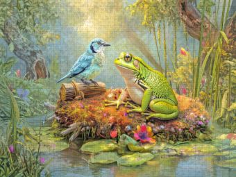 Produktbild: CALVENDO Puzzle Fr&ouml;sche | 1000 Teile Lege-Gr&ouml;&szlig;e 64x48cm Foto-Puzzle f&uuml;r gl&uuml;ckliche Stunden