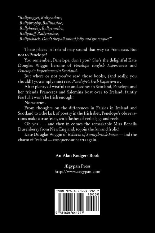 Produktbild: Penelope's Irish Experiences by Kate Douglas Wiggin, Fiction, Historical, United States, People & Places, Readers - Chapter Books