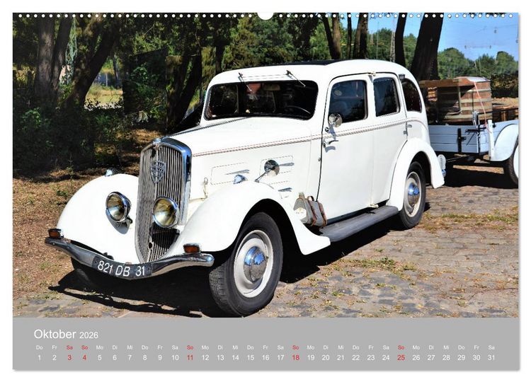 Produktbild: OLDTIMER-Event (Wandkalender 2026 DIN A2 quer), CALVENDO Monatskalender