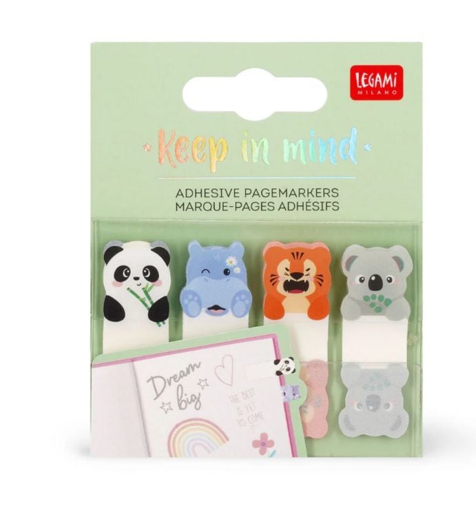 Produktbild: Legami Selbstklebende Haftmarker - Cute animals