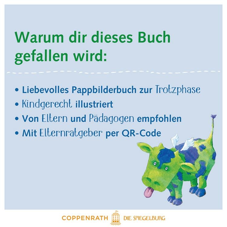 Produktbild: Die kleine Motzkuh (Pappbilderbuch)
