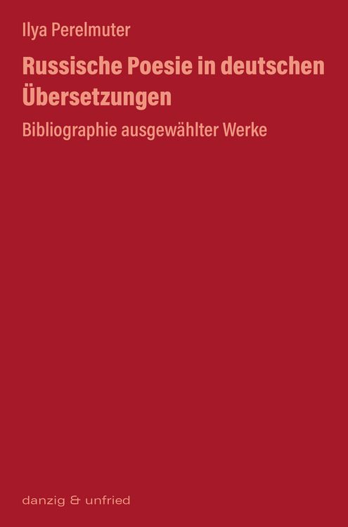 Produktbild: Russische Poesie in deutschen &Uuml;bersetzungen