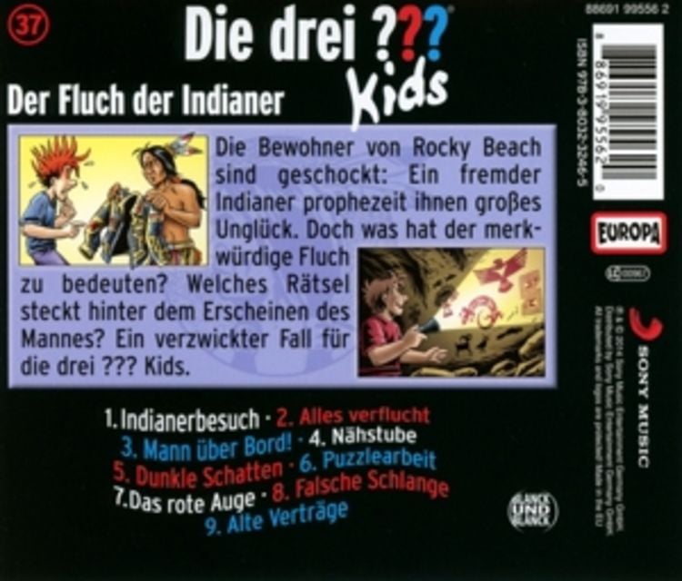 Produktbild: Die drei ??? Kids (37) Der Fluch der Indianer