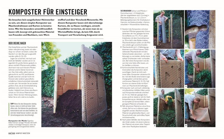 Grünes Gartenwissen. Alles über Kompost