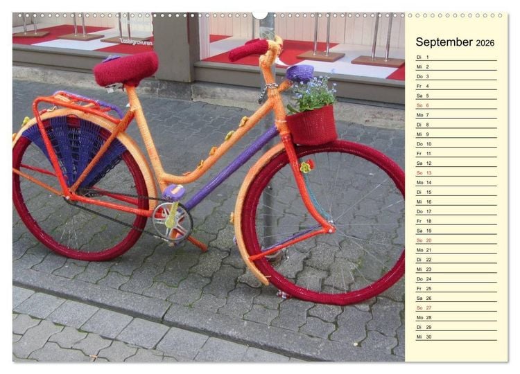 Produktbild: Drahtesel-Allerlei (Wandkalender 2026 DIN A2 quer), CALVENDO Monatskalender