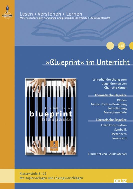 Bild vom Artikel »Blueprint« im Unterricht vom Autor Gerald Merkel