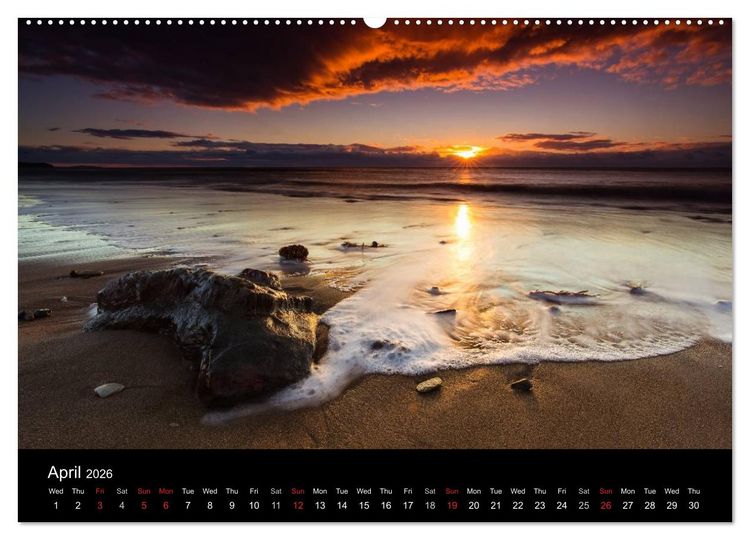 Produktbild: South Island of New Zealand (High Quality Premium Wall Calendar 2026 DIN A2 landscape),CALVENDO 12 Month Wall Calendar