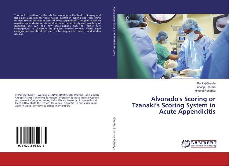 Produktbild: Alvorado's Scoring or Tzanaki's Scoring System in Acute Appendicitis