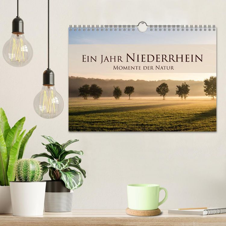 Produktbild: Ein Jahr Niederrhein Momente der Natur (Wandkalender 2026 DIN A4 quer), CALVENDO Monatskalender