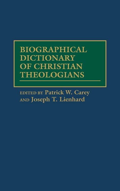 Produktbild: Biographical Dictionary of Christian Theologians