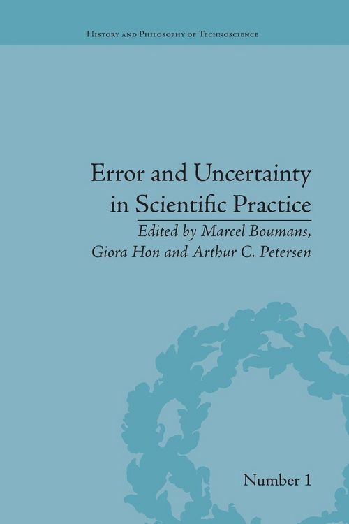 Produktbild: Error and Uncertainty in Scientific Practice