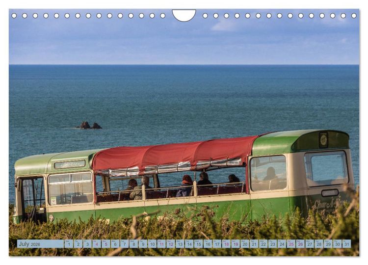 Produktbild: JERSEY THE CHANNEL ISLAND (Wall Calendar 2026 DIN A4 landscape), CALVENDO 12 Month Wall Calendar
