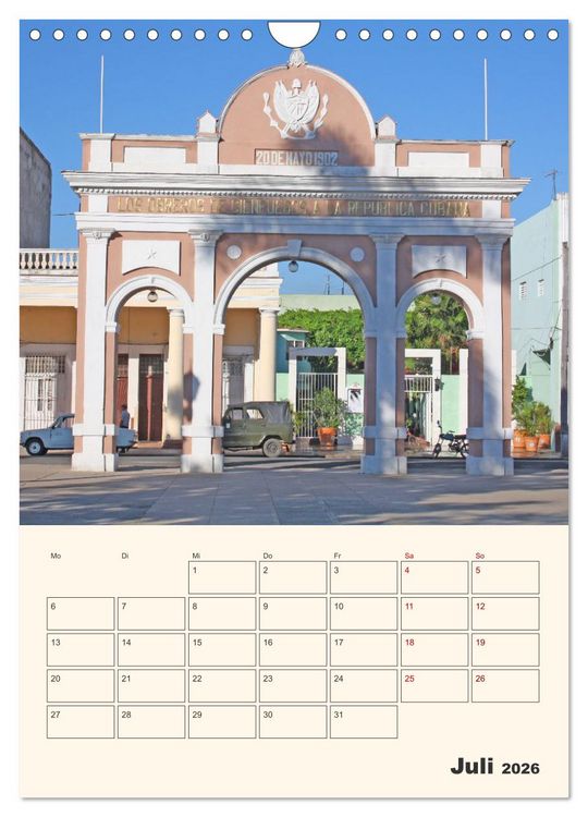 Produktbild: Kuba - Inselparadies in der Karibik (Wandkalender 2026 DIN A4 hoch), CALVENDO Monatskalender