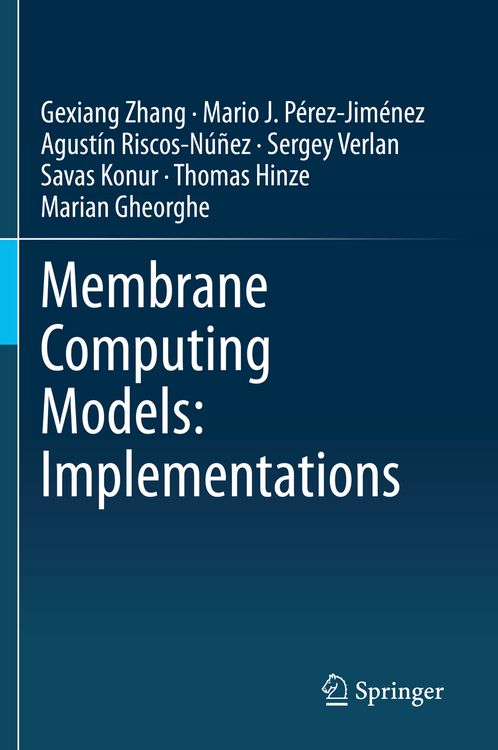 Produktbild: Membrane Computing Models: Implementations