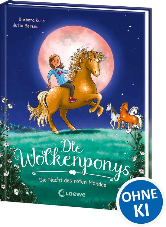 Produktbild: Die Wolkenponys (Band 2) - Die Nacht des roten Mondes