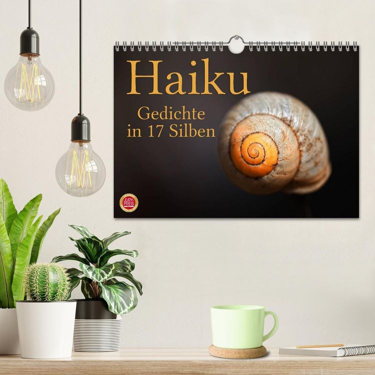 Produktbild: Haiku - Gedichte in 17 Silben (Wandkalender 2026 DIN A4 quer), CALVENDO Monatskalender