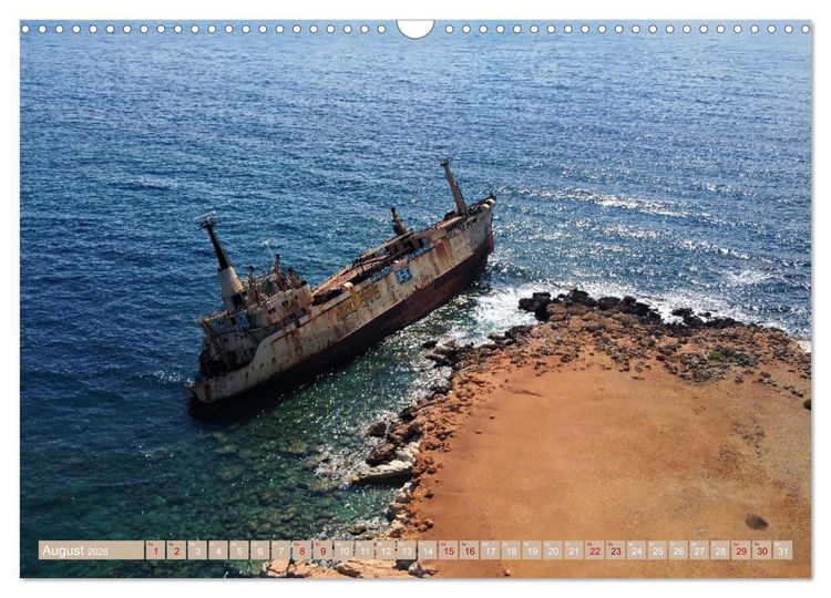 Produktbild: Zypern - Europ&auml;ische Perle zwischen Asien und Afrika (Wandkalender 2026 DIN A3 quer), CALVENDO Monatskalender
