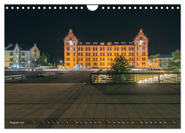 Produktbild: Osnabr&uuml;ck f&uuml;r Nachtschw&auml;rmer (Wandkalender 2026 DIN A4 quer), CALVENDO Monatskalender