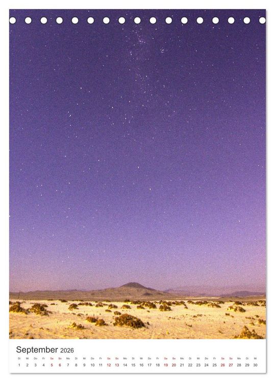 Produktbild: Chile - Ein unentdecktes Paradies. (Tischkalender 2026 DIN A5 hoch), CALVENDO Monatskalender