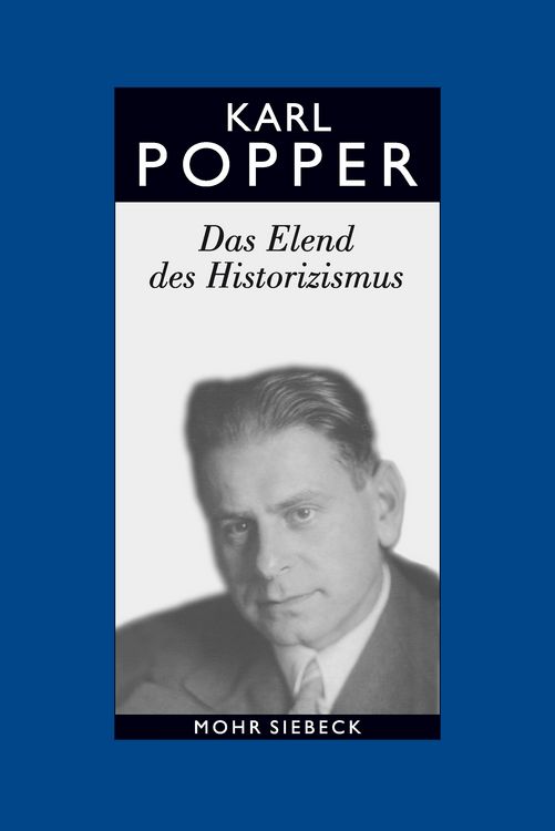 Produktbild: Das Elend des Historizismus
