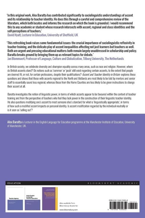 Produktbild: Accent and Teacher Identity in Britain Linguistic Favouritism and Imposed Identities