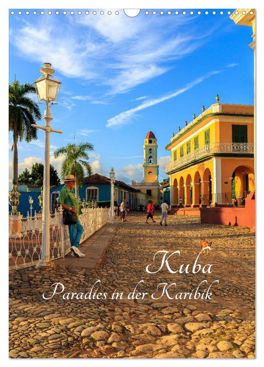 Produktbild: Kuba - Paradies in der Karibik (Wandkalender 2026 DIN A3 hoch), CALVENDO Monatskalender