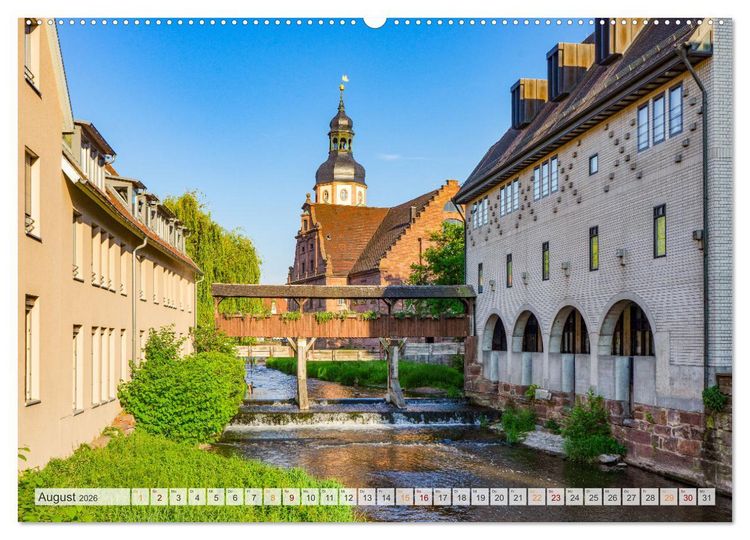 Produktbild: Ettlingen Impressionen (Wandkalender 2026 DIN A2 quer), CALVENDO Monatskalender